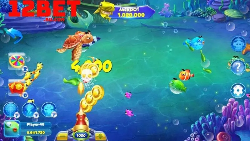 Bắn cá hải tặc 12BET - Săn cá khủng và rinh thưởng cực to 4 chiến thuật bắn cá bầy