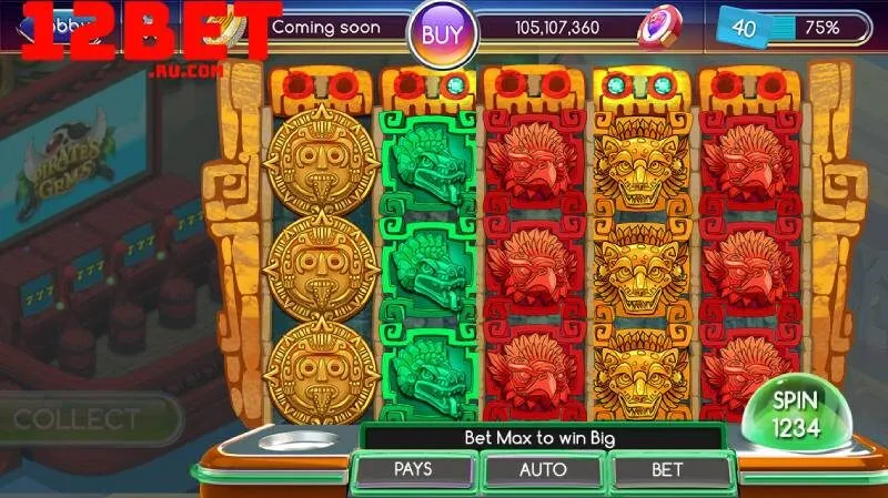 Nổ hũ Aztec tại 12BET: Play ngay ẵm liền jackpot 340 triệu 3 Thao tác quay hũ Aztec